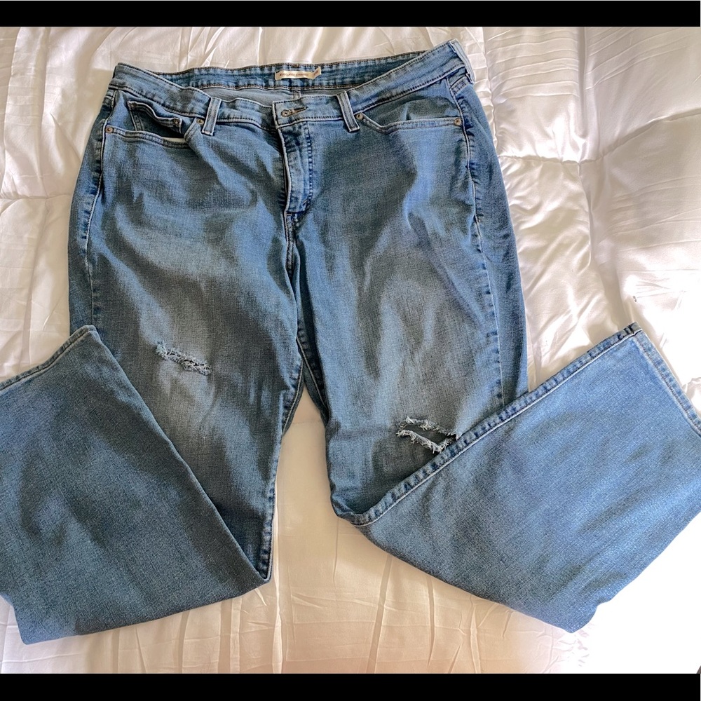 Levi Strauss 414 Classic Straight jeans. Sz 18.